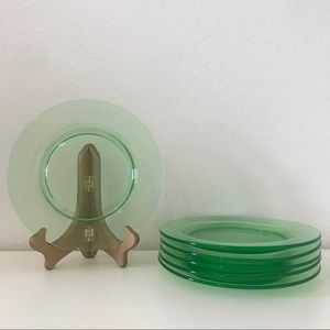 Green Frost Pioneer Depression Plate